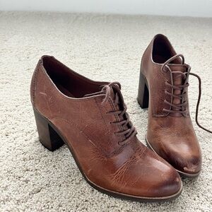 Lucky Brand Oxford Heels. Never worn but bought at consignment shop.